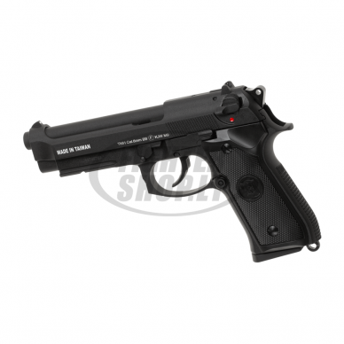 Airsoft - "KJ Works" Šratasvydžio pistoletas M9 A1 Full Metal GBB - Black 3