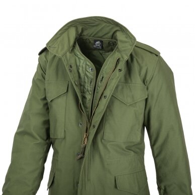 "Helikon" Striukė - M65 Jacket - NyCo Sateen - US Woodland (KU-M65-NY-03-B04) 2