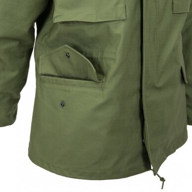 "Helikon" Striukė - M65 Jacket - NyCo Sateen - US Woodland (KU-M65-NY-03-B04) 11