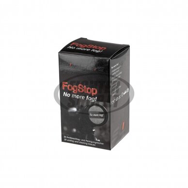 "SwissEye" servetėlės akiniams nuo rasojimo - FogStop Tissues 30pcs Box (42490)