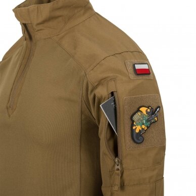 "Helikon" taktiniai marškinėliai - MCDU COMBAT SHIRT - RAL 7013 / OLIVE GREEN (BL-MCD-NR-8102A) 5