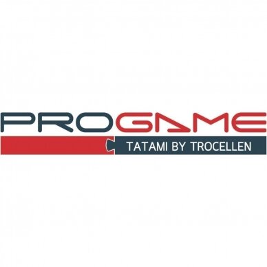 "Trocellen" sertifikuotas tatamis ProGame Gym - II rūšis 3.5cm - Red/Black 4