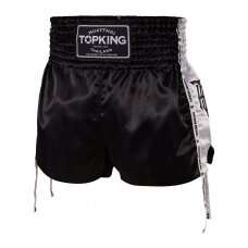 "Top King" K1 / Thai šortai - Black/White