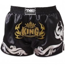 "Top King" K1 / Thai šortai Retro - Black