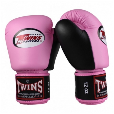 "Twins" bokso pirštinės BGVL3 - Pink/Black 1