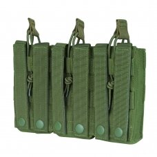 "Condor" TRIPLE M4/M16 OPEN TOP MAG POUCH - Olive Drab (MA27-001)