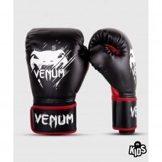 "Venum" bokso pirštinės vaikams Contender - Black/Red