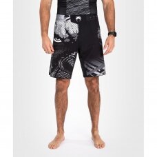 "Venum" MMA šortai Gorilla Jungle - Black/White