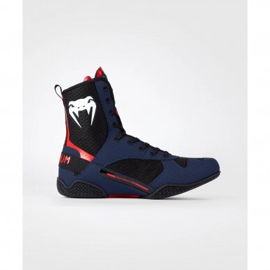 "Venum" bokso bateliai Elite - Navy/Black/Red 1