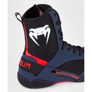 "Venum" bokso bateliai Elite - Navy/Black/Red 8