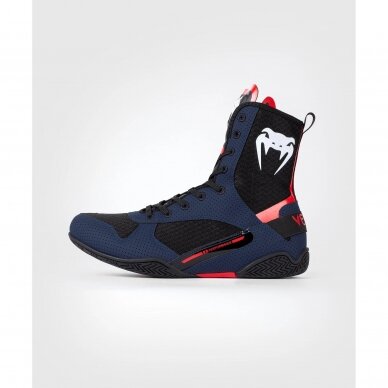 "Venum" bokso bateliai Elite - Navy/Black/Red 2