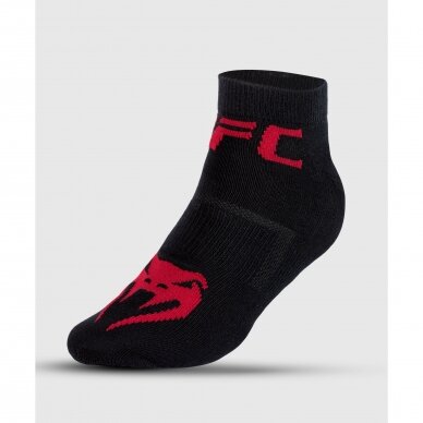 "Venum" kojinės UFC 2.0 - Black/Red (2 poros)