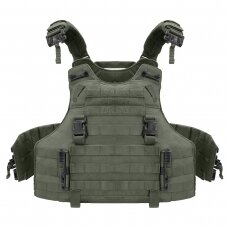 "Warrior" Taktinė liemenė - QUAD RELEASE PLATE CARRIER - OD GREEN (W-EO-QRC-OD)