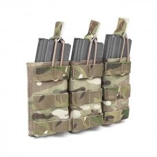 "Warrior" TRIPLE OPEN 5.56MM OPEN MAG POUCH – MULTICAM (W-EO-TMOP-MC)