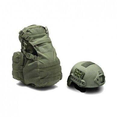 "Warrior" ELITE OPS HELMET CARGO PACK - OD GREEN (W-EO-HCP-OD) 2