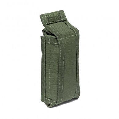 "Warrior" SLIMLINE FOLDING DUMP POUCH – OD GREEN (W-EO-SLFD-OD) 1