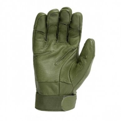 "Warrior" Pirštinės - FIRESTORM HARD KNUCKLE GLOVES - OD GREEN (W-EO-FHK-OD) 1