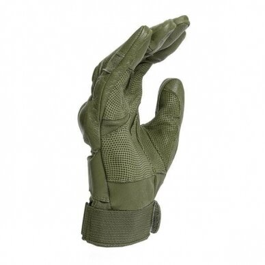 "Warrior" Pirštinės - FIRESTORM HARD KNUCKLE GLOVES - OD GREEN (W-EO-FHK-OD) 3