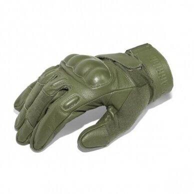 "Warrior" Pirštinės - FIRESTORM HARD KNUCKLE GLOVES - OD GREEN (W-EO-FHK-OD) 4