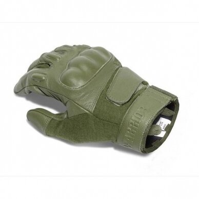 "Warrior" Pirštinės - FIRESTORM HARD KNUCKLE GLOVES - OD GREEN (W-EO-FHK-OD) 5