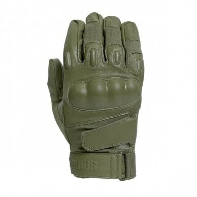 "Warrior" Pirštinės - FIRESTORM HARD KNUCKLE GLOVES - OD GREEN (W-EO-FHK-OD)