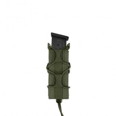 "Warrior" SINGLE QUICK MAG FOR 9MM PISTOL OD GREEN (W-EO-SQMP-OD)