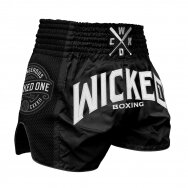 "Wicked One" K-1 / Thai šortai Block - Black