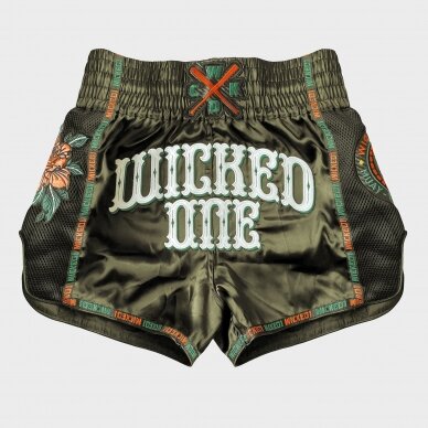 "Wicked One" K-1 / Thai šortai Bandido - Khaki